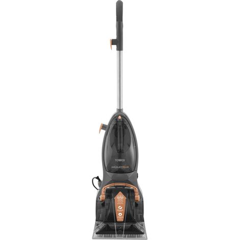 Tower T548003 TCW AQUAJET PLUS Carpet Washer with Allergen Removal and 250ml Cleaning Solution, Rose Gold and Grey