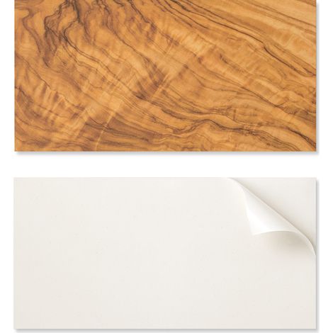 Juego de baldosas de vinilo con un motivo para cocina y sal贸n, con estampado de madera natural, 10x40x20 cm.