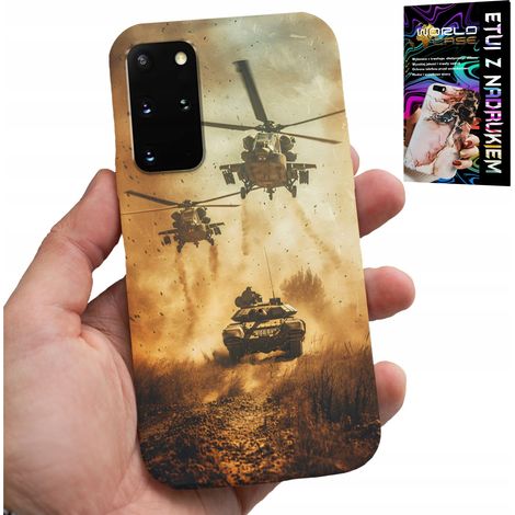 Custodia per Samsung Galaxy S20 Plus - custodia militare per elicottero e carro armato (1/5)