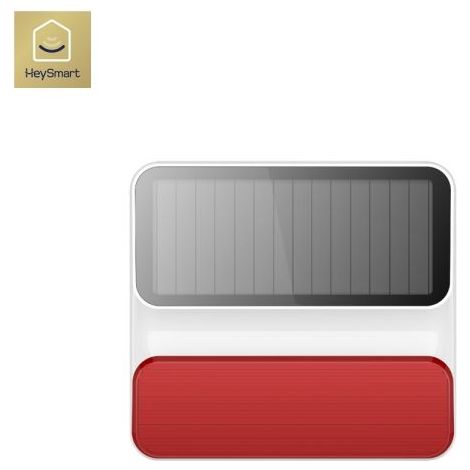 ISNATCH Sirene wireless con pannello Solar Outdoor HeyAlarm - 67683282
