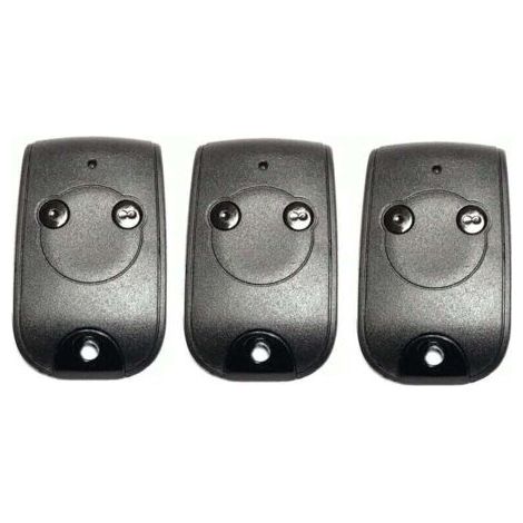 QORVA
-Télécommande 2 canaux 433.42MHz pour moteurs de portails et portes de garage – Batterie lithium 240mAh – Portée 50m – Matériau ABS durable