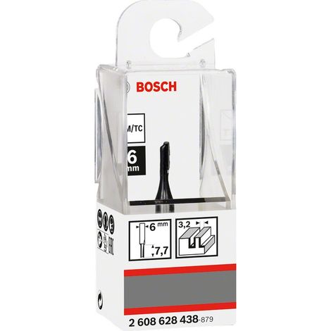 Fresa a tazza, 6 mm, D1 3,2 mm, L 7,7 mm, G 51 mm