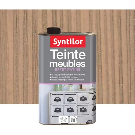 Teinte Meuble Effet Patiné Syntilor Bois Flotté 0,5 L (1/2)