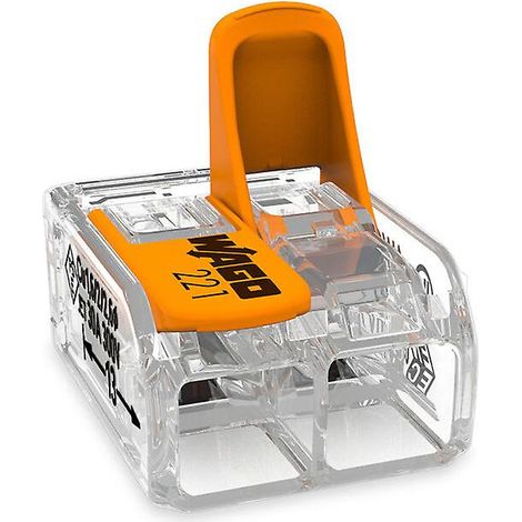 Bornes de connexion automatiques S221 2 entrées Classe énergétique A+, - (1/4)