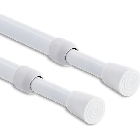 Jiajia AI, Tringle de Rideau de Douche réglable Lot de pour jardin, terrasse et extérieur (1/4)