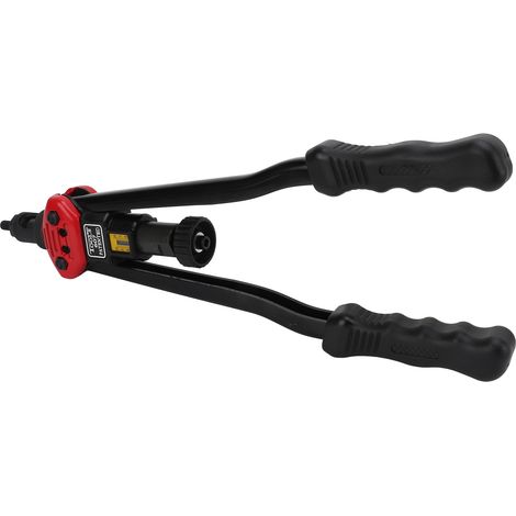 Riveteuse manuelle universelle 16 pouces, kit professionnel de pose d'écrous à riveter avec 10 mandrins et 110 écrous (1/5)