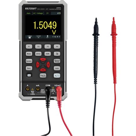 [NEUWERTIG] B-Ware Voltcraft Dso 2202 H + Afg Hand Oszilloskop Multimeter Spannungsprüfer Messgerät