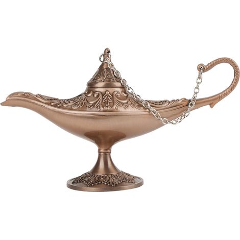 Vintage Aladdin Zauber-Wunschlampe - Buntes Retro-Sammlerstück (Kupfer) (1/5)