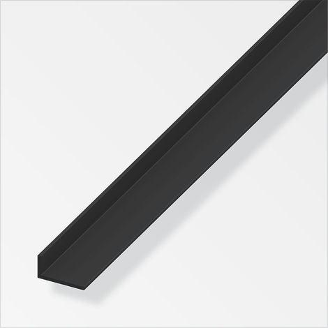 angolare pvc nero 25x20x2.0 - 1 metro. (1/2)
