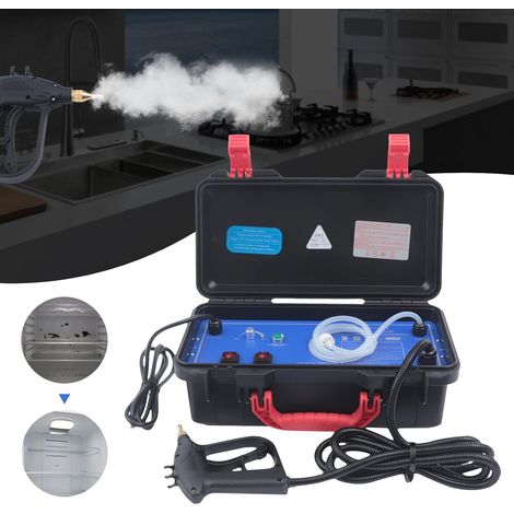 Limpiador de vapor de alta presión 3000 W  3-5 bar 220 V Limpiador de vapor doméstico de alta temperatura para cocinas 100-130 ℃ para campanas extractoras, frigoríficos, sofás, aires acondicionados (b