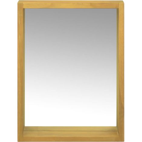 Maison Exclusive - Mobile a Specchio 30x10x40 cm in Legno Massello di Teak