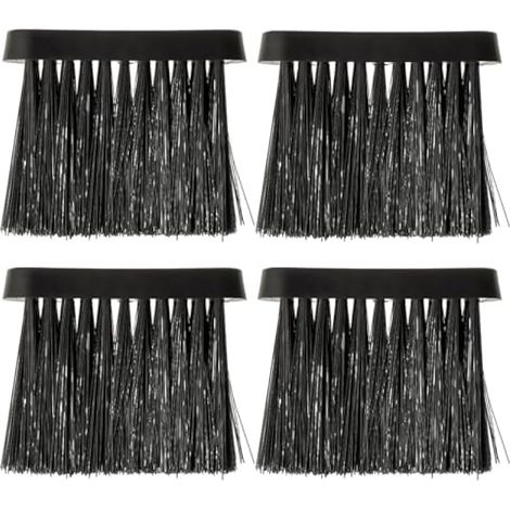 Brosse de cheminée Rechange, Balai De Rechange pour Ustensiles De Cheminée, tête de Brosse de Rechange allongée, pour la Maison et Le Nettoyage de la cheminée (Lot de 4) (1/5)