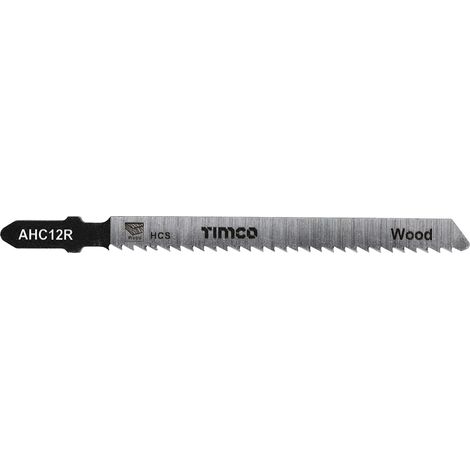 TIMCO Jigsaw Blades Wood Cutting HCS Blades - T101BR