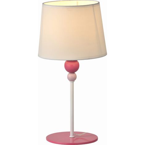 Lampada da tavolo Candellux BEBE 41-38968 rosa E27 (1/2)