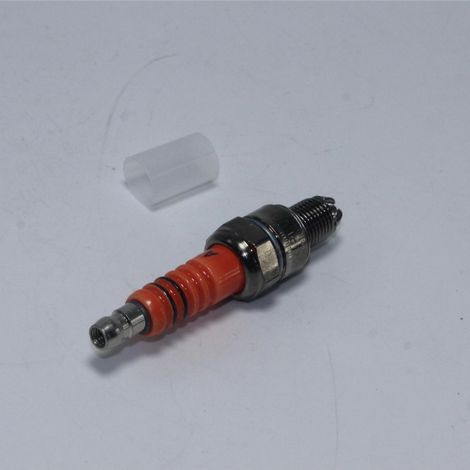 Bougies d'allumage modifiées A7TC pour moto, bobine d'allumage orange, quad GY6 50cc 125cc 150 (1/2)