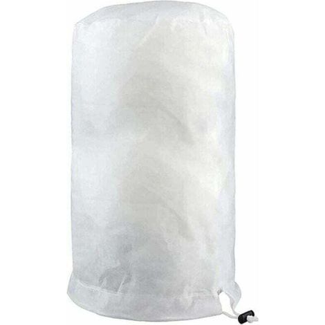 Voile D'hivernage Plante, Voile Hivernage Olivier, Voile Dhivernage Arbre, Housse De Protection Tomate Citronnier, Housse Hivernage Pour Plantes Sac Vegetaux Jardin Tissu Non Tissé (80×100cm, blanc1)