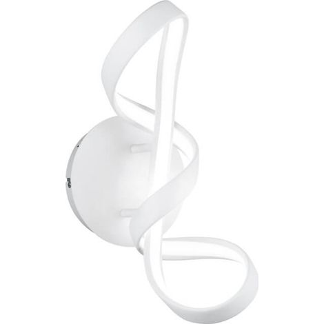 Applique LED intégrée en métal blanc mat - Perugia (1/3)