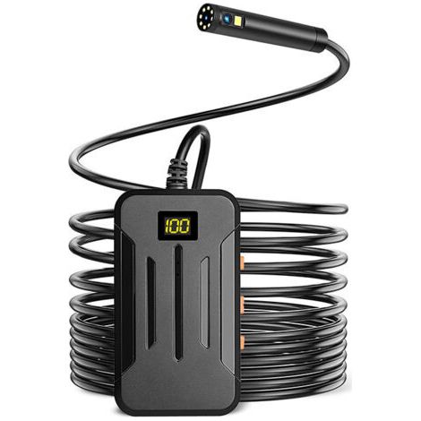 Caméra d'inspection WiFi 1080P HD – Double lentille avec 6 lumières LED – Étanchéité IP67 pour espaces confinés – Batterie 2600mAh (1/5)