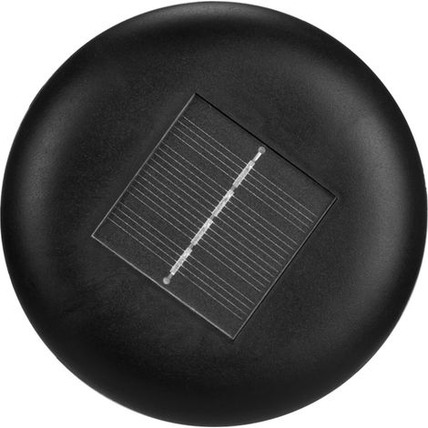 Lot de 4 lampes solaires enfouies extérieur étanches IP55 éclairage allée jardin décoratif terrasse lumière chaude et colorée (1/3)