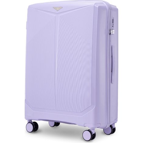 Maleta grande Wings COCKATIEL de 28" de polipropileno BLANCO PÚRPURA