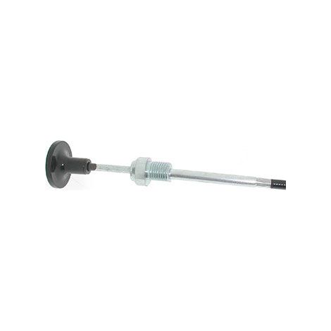Comando de aceleración con tirador adaptable para Toro. Reemplaza original: 102119 - Longitud del cable: 1200mm - Longitud de la funda: 1100mm