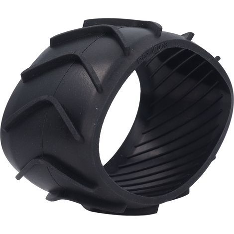 Ortviai Protection Avant en Caoutchouc Antidérapante pour Tondeuse Robot Worx Landroid S300/M500/M700 – Diamètre 90 mm (1/5)