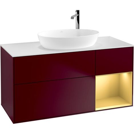 Villeroy & Boch F951HFHB Meuble sous-lavabo Finion F95 (1/2)
