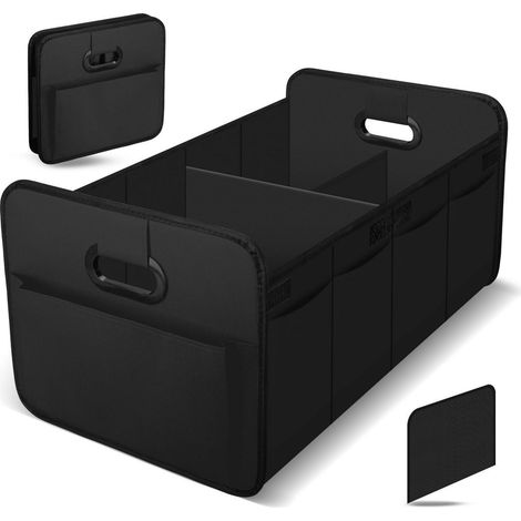 Organisateur de coffre de voiture pliable 3 compartiments, imperméable et robuste (1/5)