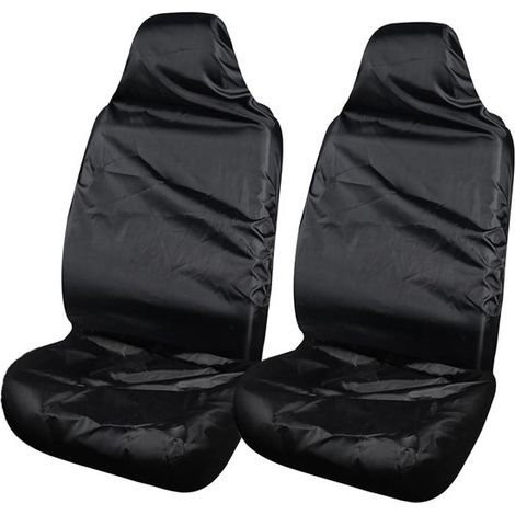 Set di 2 coprisedili per auto, protezioni universali per sedili, impermeabili, coprisedili per sedili anteriori (1/4)