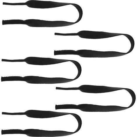 Réglable Chaîne Cordons à Lunettes de Soleil Bandeau, Noir, Taille Unique Homme (1/5)