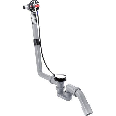 Hansgrohe Exafill S - Conjunto de desagüe y rebosadero con llenado 58115180