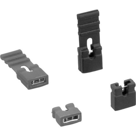 TRU COMPONENTS TC-07021-301-20-00 TC-07021-301-20-00 Kurzschlussbrücke Rastermaß: 2 mm Polzahl je Re