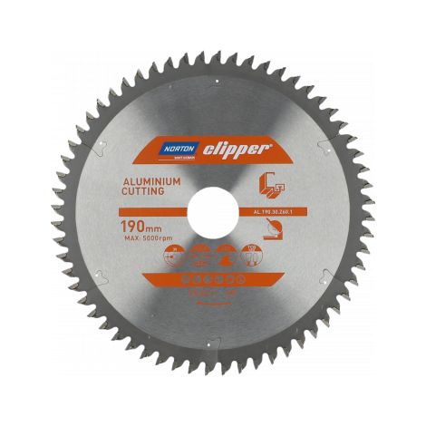 Norton-Clipper CLIPPER Pro Lama per Alluminio 216 mm