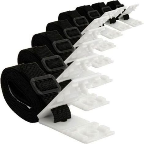 Ulisem-Stützgurte und einziehbare Clips, 8er-Pack, Ersatzteile für mobile Wickelsysteme (1/5)