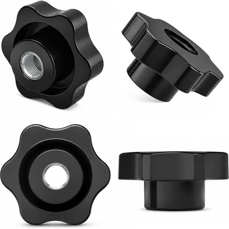 10 Pièces Écrou À Poignée Étoilée M10 Diamètre 48mm (1/5)