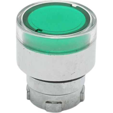 Testa del pulsante di comando illuminato verde Ø 22mm LAY5 Breckner Germany (1/5)