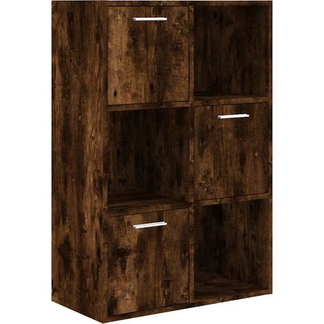 Maison Exclusive - Lagerschrank Räuchereiche 60x29,5x90 cm (1/5)