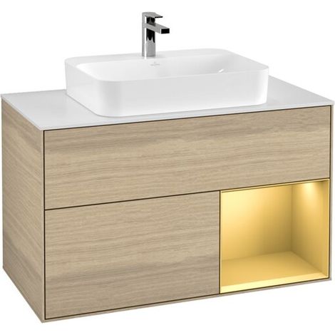 Villeroy & Boch G371HFPC meuble sous-vasque Finion G37 (1/2)