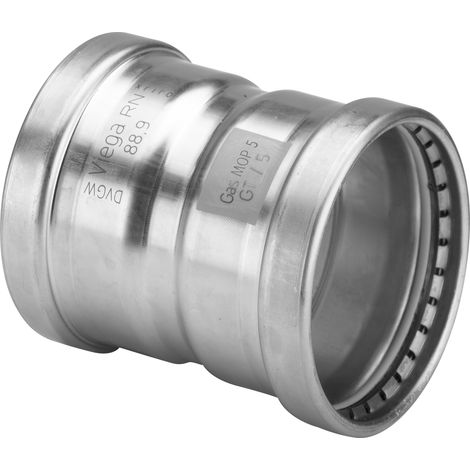 Manchon Sanpress Inox G XL 0215XL en acier inoxydable de 76,1 mm