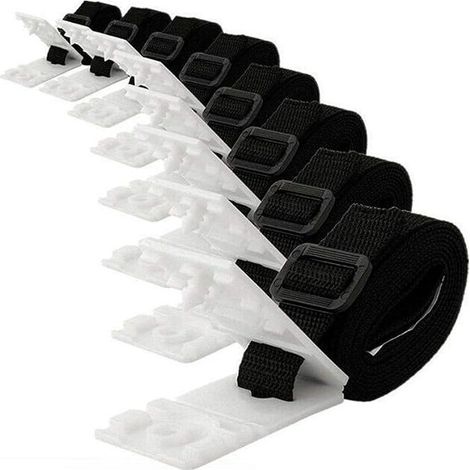 Universel Kit de Sangles de Fixation de Rouleau de Couverture de Piscine Ceinture de Natation pour équipement de Plein Air (1/5)