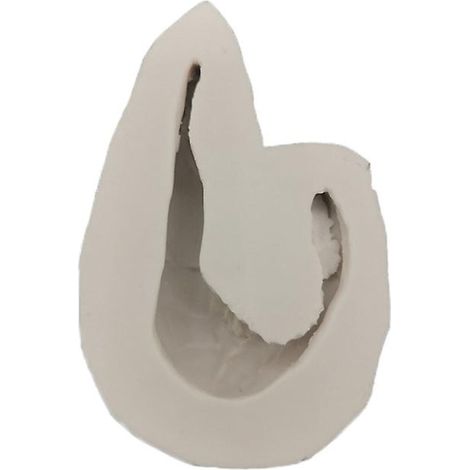 Moule en silicone 3D en forme de crevettes pour gâteau, fondant, chocolat, bonbons, pâte polymère, idéal pour les mariages et les anniversaires. (1/3)