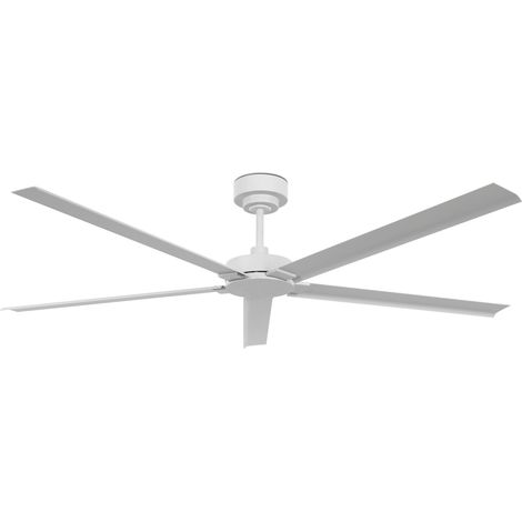 Outdoor DC Ceiling Fan Monza White with Remote