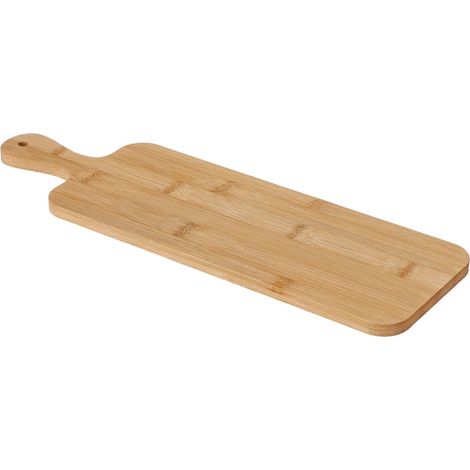 Regalo Italiano Tagliere Legno di Bamboo 38 x 12 Cm