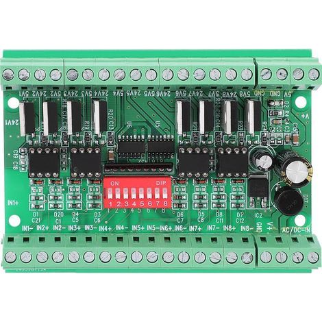 Rechteckwellen-NPN/PNP-zu-NPN-8-Kanal-5V/24V-10MHz-Signalwandlermodul (1/5)
