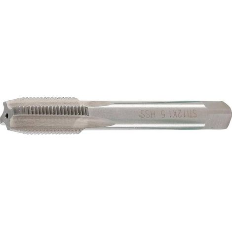 Taraud STI une coupe M12 x 1,5 mm - HSS-G - Précision et Durabilité, Acier, Pro - D-Work (1/5)