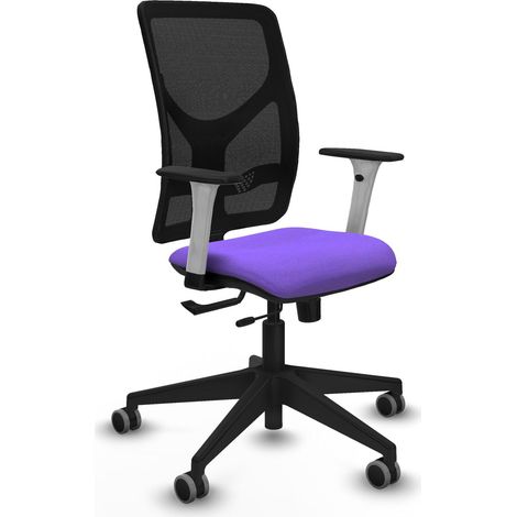 Bürostuhl piqueras y crespo weiß samt 50 mm (1/2)