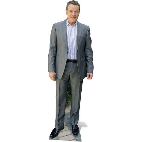 Figurine en carton Bryan Cranston (Breaking Bad) costume gris 182 cm (1/4)