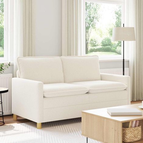 Sofá Crema 156 x 81 x 87,5 cm Tela