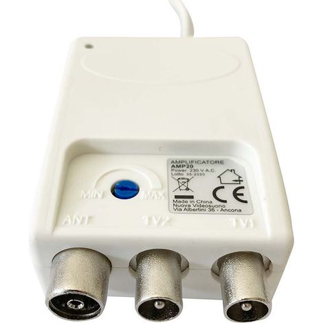 Amplificatore amp20 tv da interno 230 v