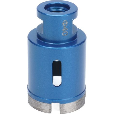 Foret Diamant 40mm pour Béton, Granit et Pierre, Mèche à Couronne pour Matériaux Durs (1/5)